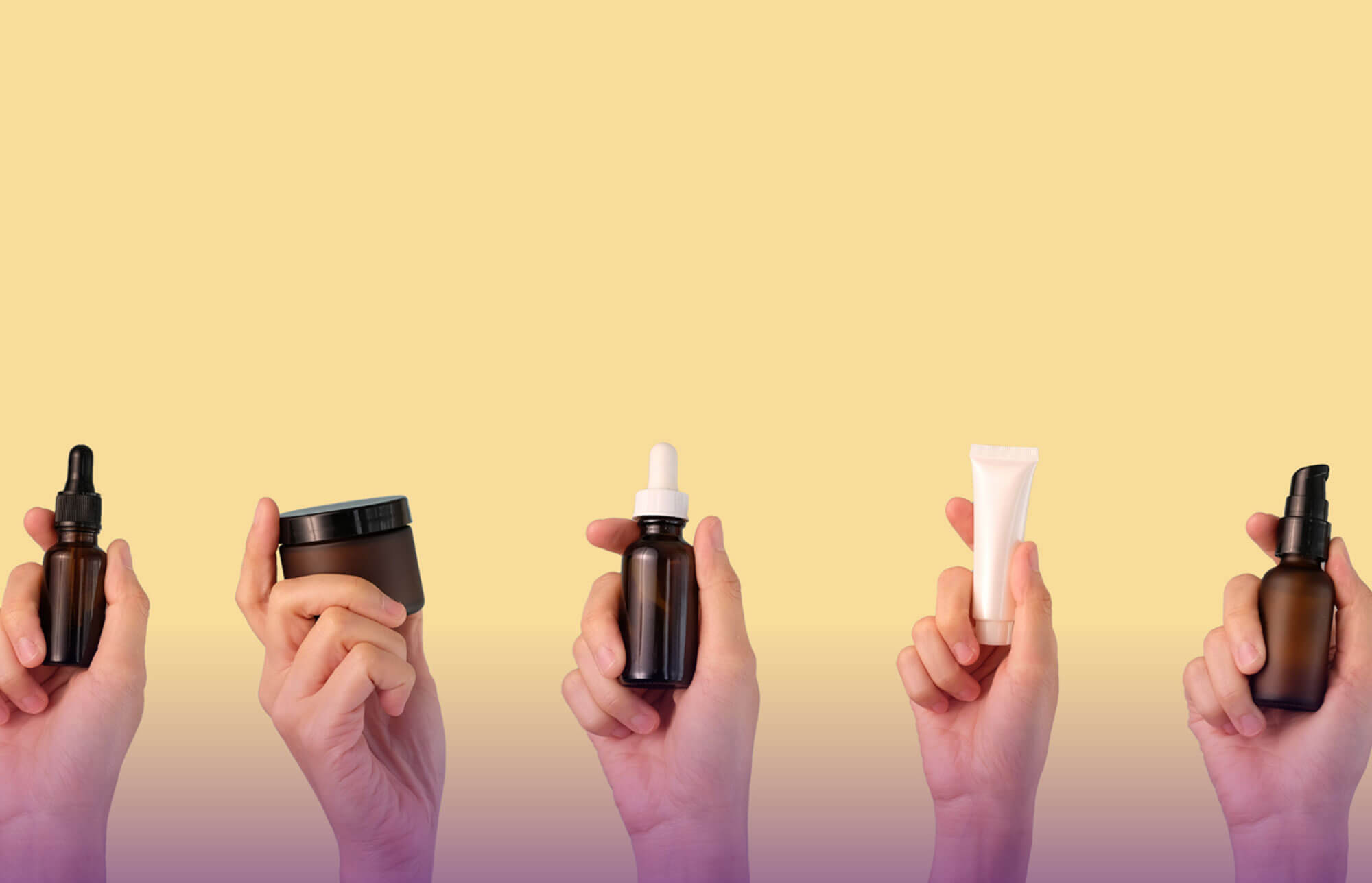 skincare bottles - blog image